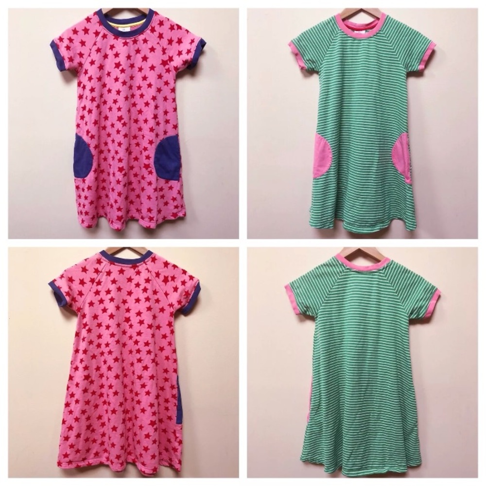 Bundle Hanna Andersson French Terry Print Dresses